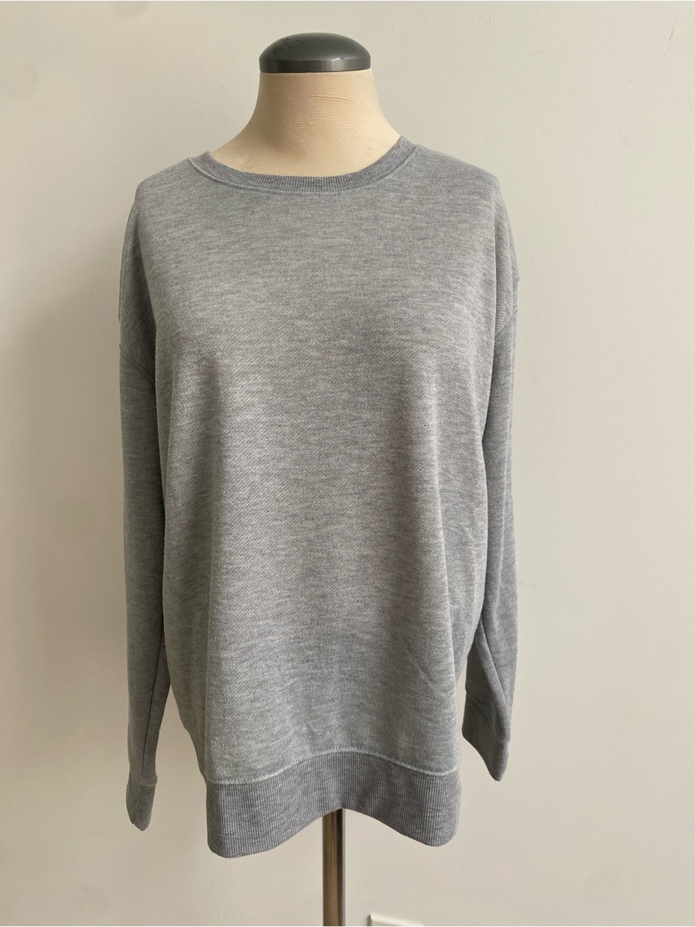 George Gray Metallic-Thread Pullover